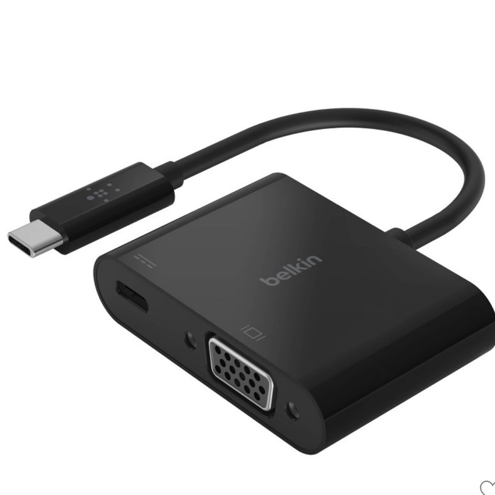 Belkin USB-C to VGA + Charge Adapter
